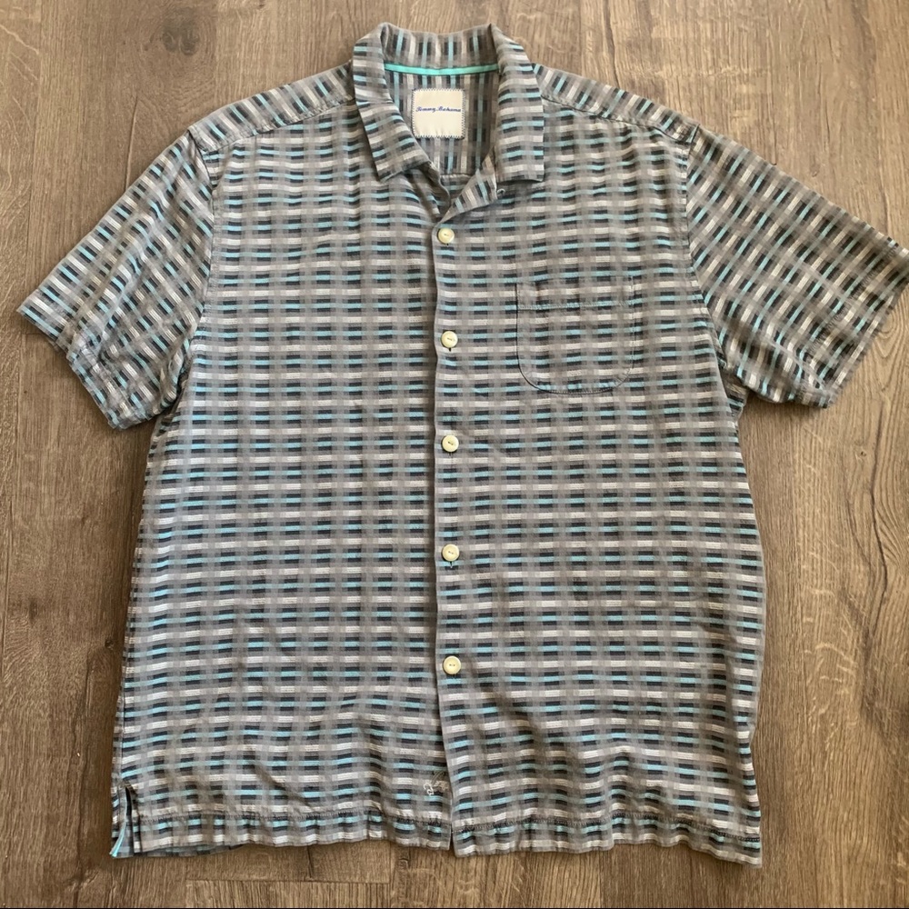 Tommy Bahama Silk Blend Shirt sz Large